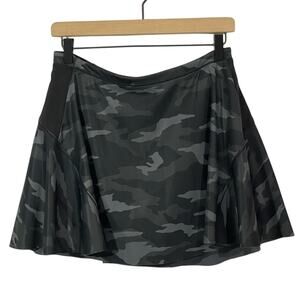 Athleta Match Point Printed Skort in Supersonic - Black Camo - Small
